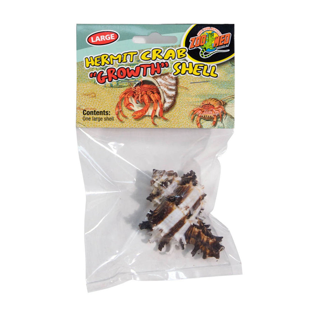 Zoo Med Hermit Crab Growth Shell Assorted 1ea/LG, 1 pk-