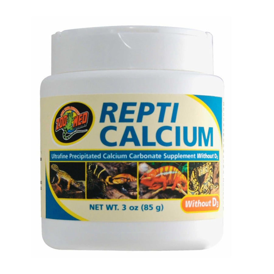 Zoo Med Repti Calcium without Vitamin D3 Reptile Supplement 1ea/3 oz-