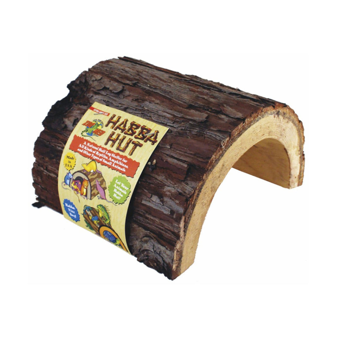 Zoo Med Habba Hut Terrarium Hideaway Brown 1ea/XL-