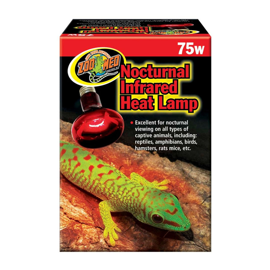 Zoo Med Nocturnal Infrared Heat Lamp 1ea/75 W-