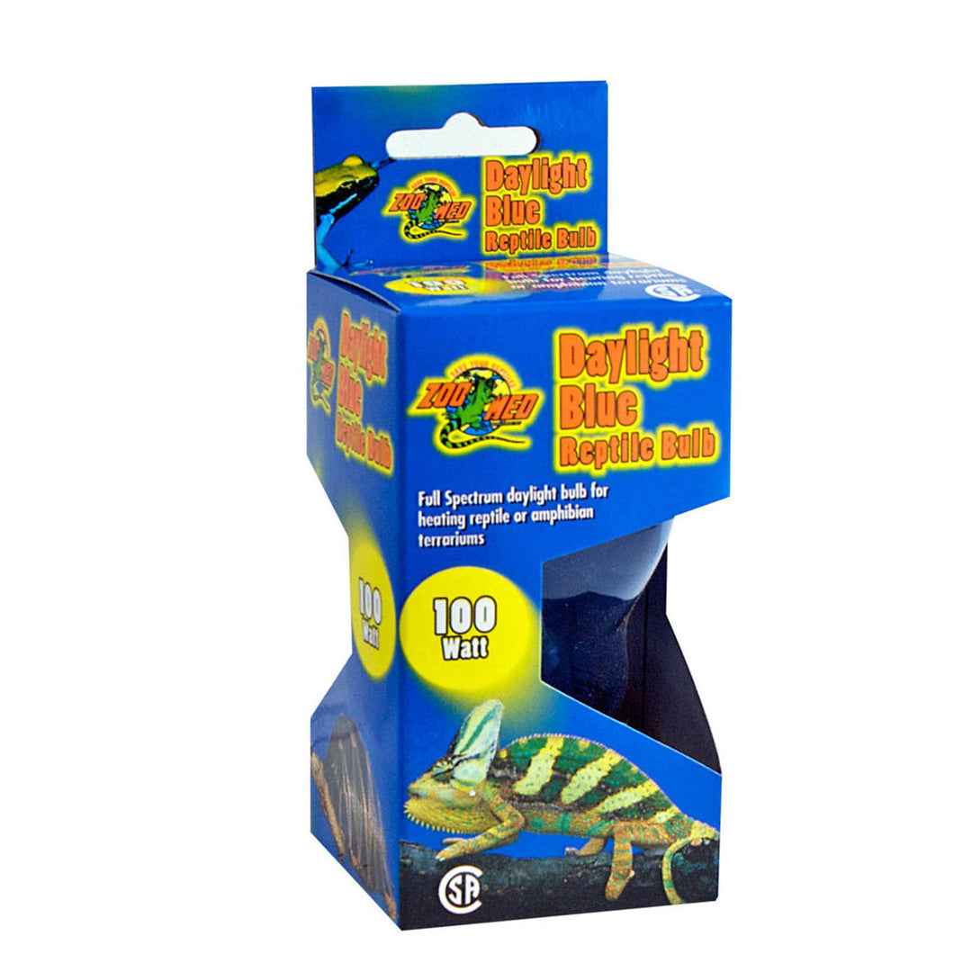 Zoo Med Daylight Blue Reptile Bulb Blue 1ea/100 W-