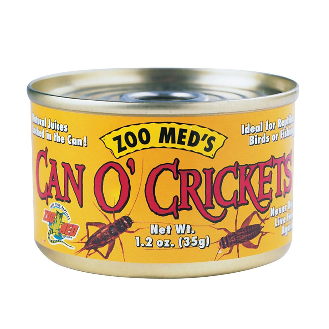 Zoo Med Can O' Adult Crickets Reptile Wet Food 1ea/1.2 oz-