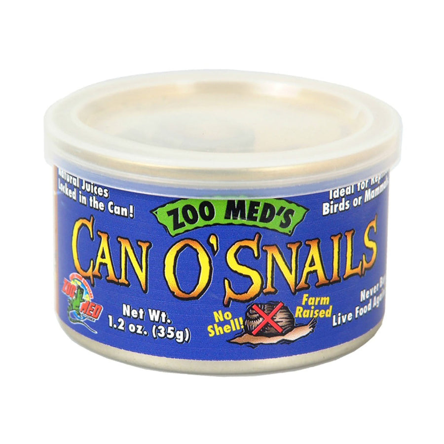 Zoo Med Can O' Snails Reptile Wet Food 1ea/1.7 oz-