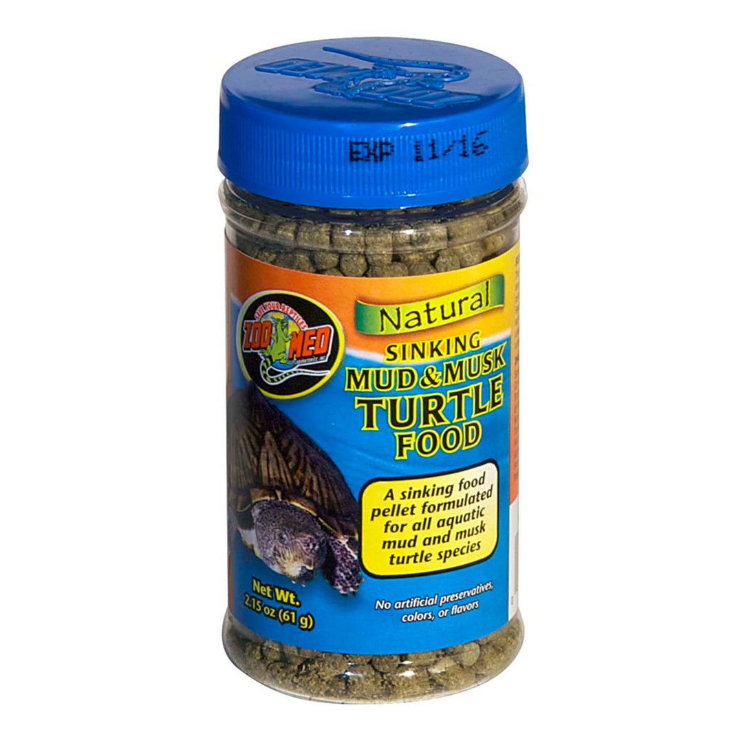 Zoo Med Natural Sinking Mud & Musk Turtle Dry Food 1ea/2.15 oz-