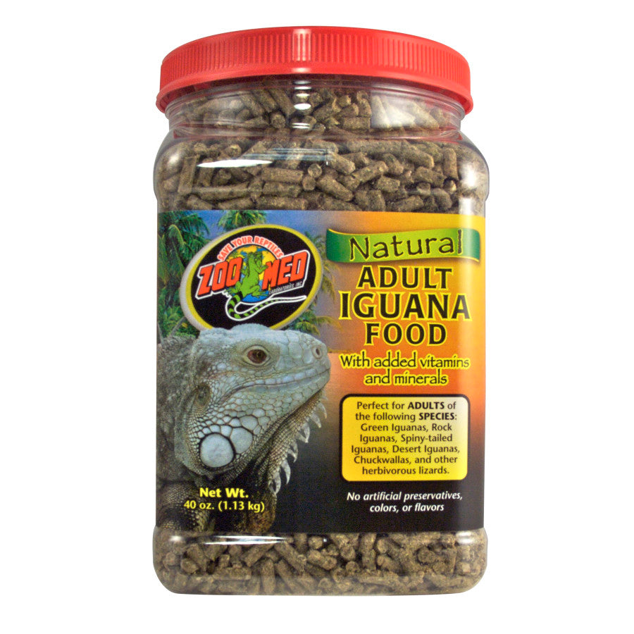 Zoo Med All Natural Adult Iguana Dry Food 1ea/40 oz-