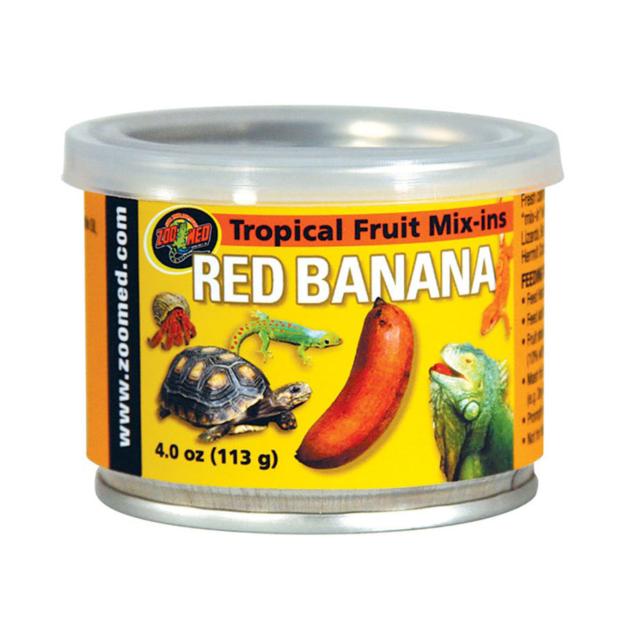 Zoo Med Fruit Mix-Ins Red Banana Reptile Wet Food 1ea/3.4 oz-
