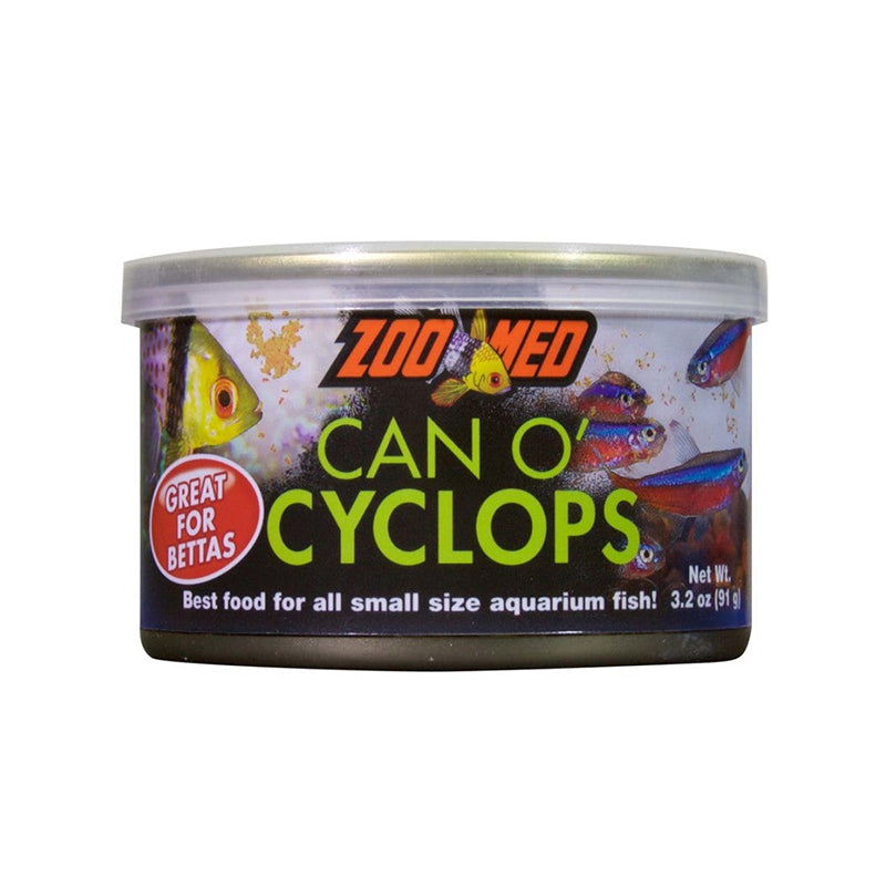 Zoo Med Can O' Cyclops Freeze-Dried Fish Food 1ea/3.2 oz-