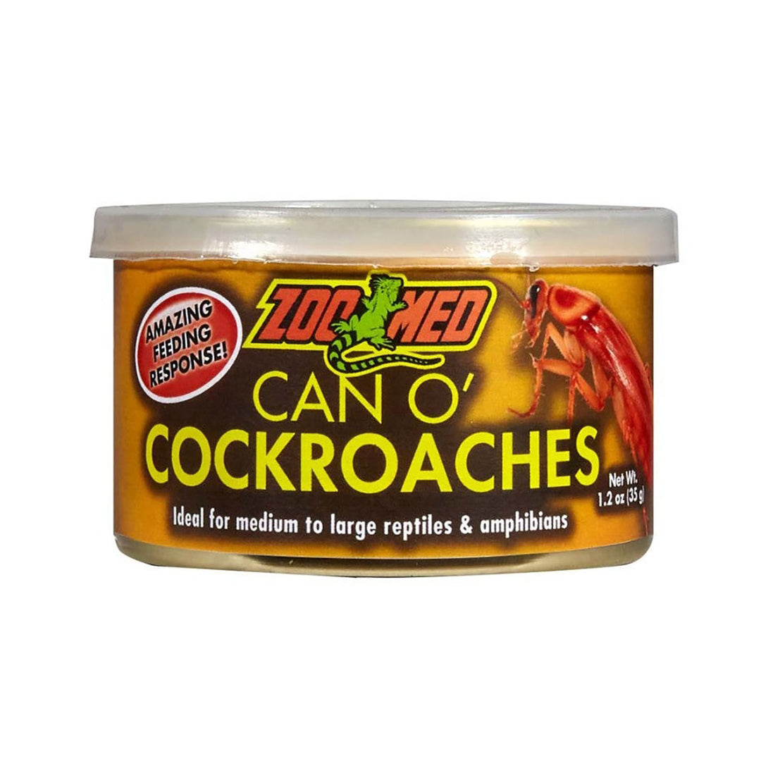 Zoo Med Can O' Cockroach Reptile Wet Food 1ea/1.2 oz-