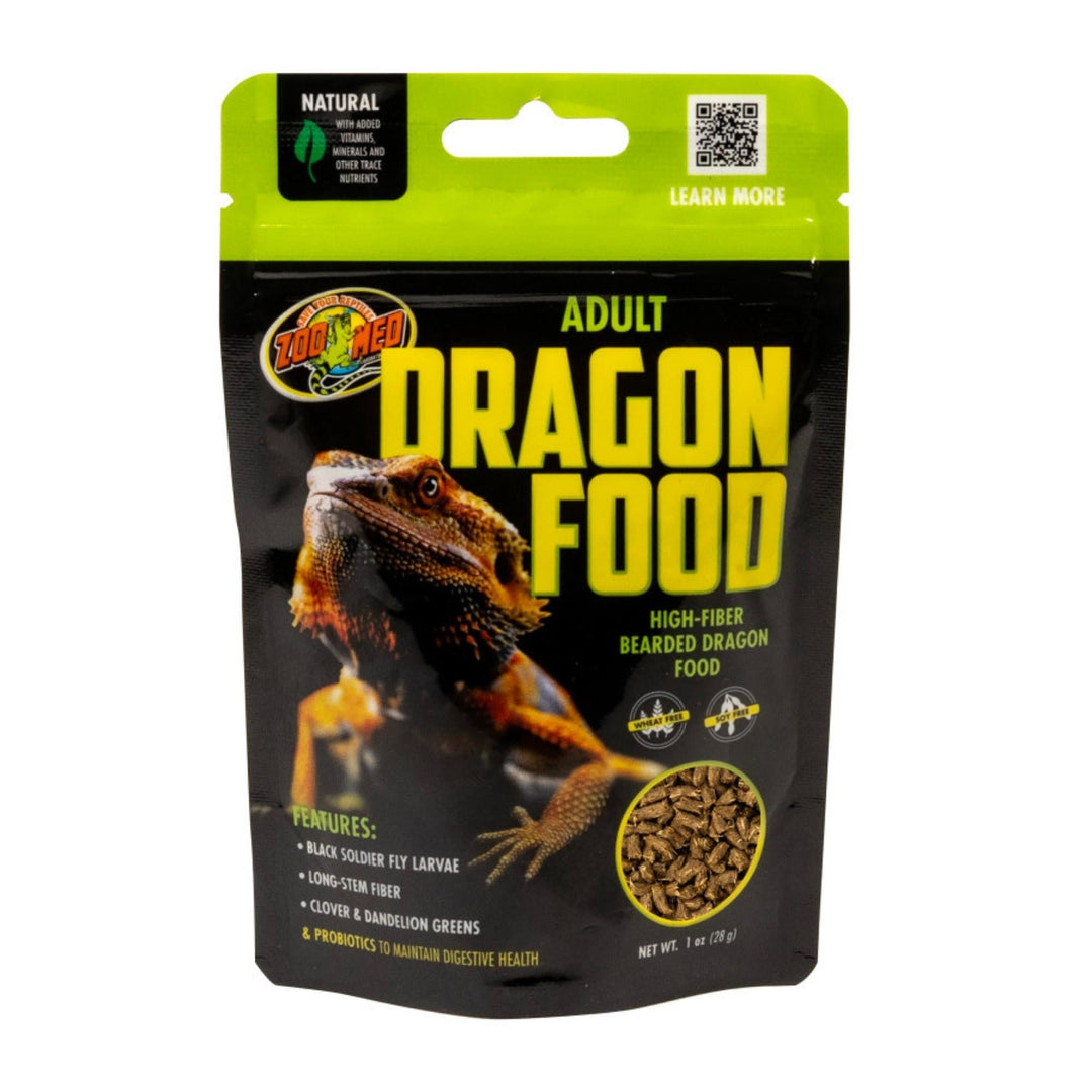 Zoo Med Adult High Fiber Dragon Food 1ea/1oz.-