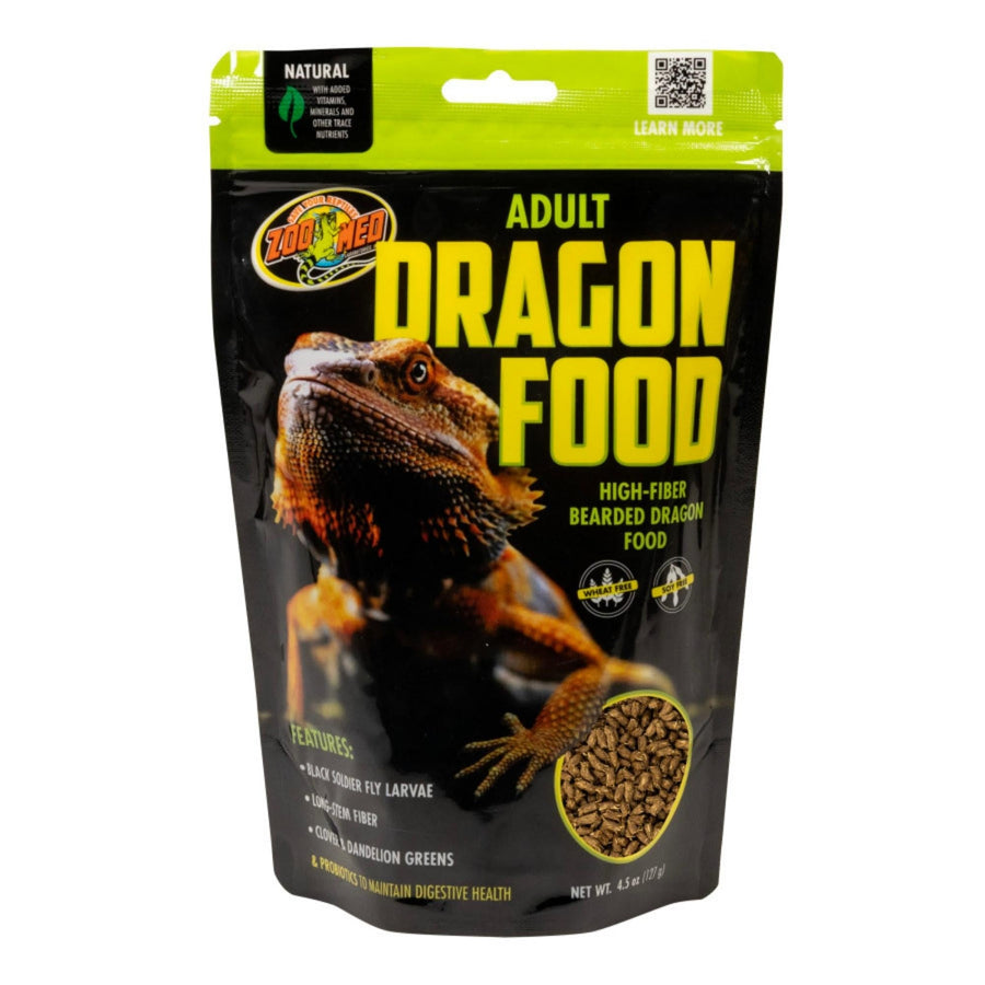 Zoo Med Adult High Fiber Dragon Food 1ea/4.5oz.-