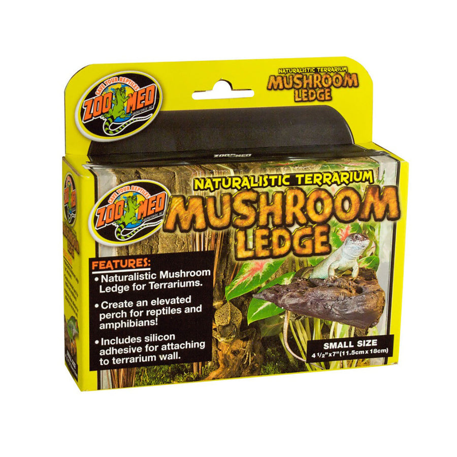 Zoo Med Mushroom Ledge Elevated Perch Brown 1ea/SM-