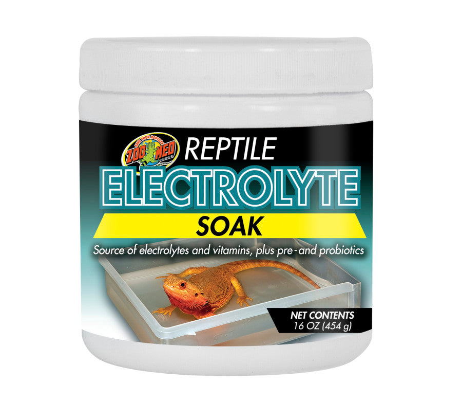 Zoo Med Reptile Electrolyte Soak Supplement 1ea/16 fl oz-