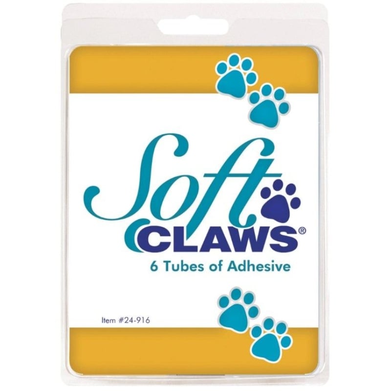 Soft Claws Nail Cap Adhesive Refill - 6 count-