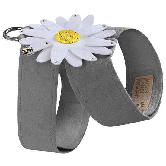 Large Daisy with AB Crystal Stellar Center Tinkie Harness-TC-Platinum-