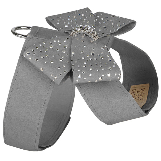 Silver Stardust Nouveau Bow Tinkie Harness-TC-Platinum-