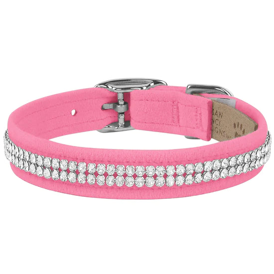 2 Row Giltmore Collar-TC-Perfect Pink-