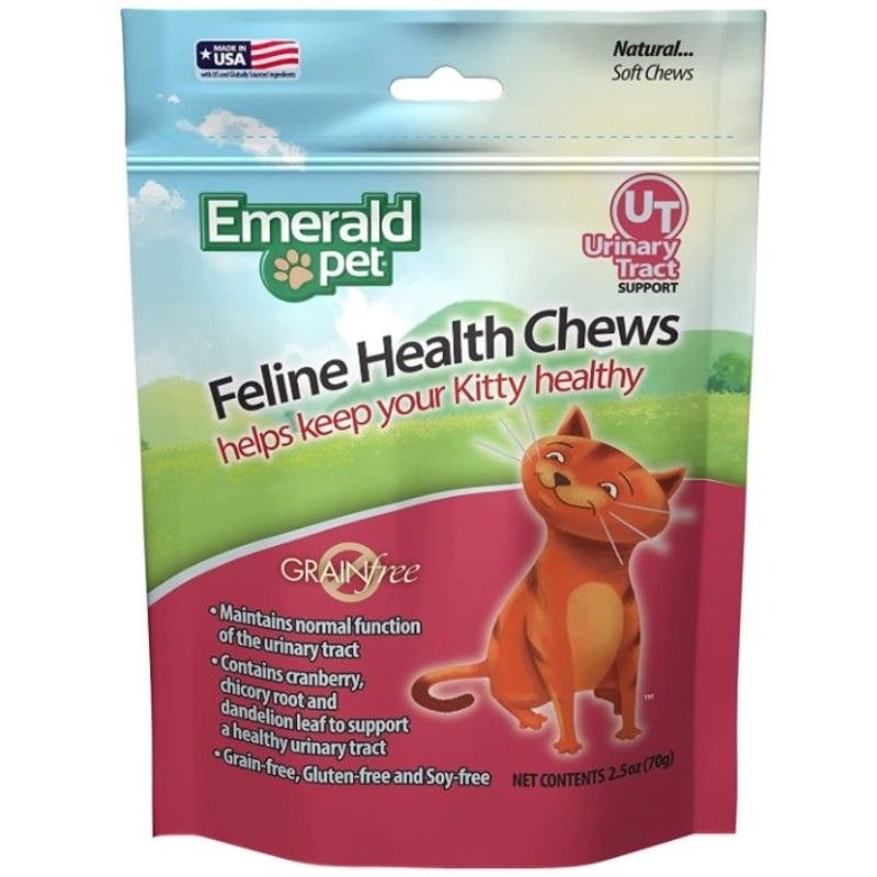 Emerald Pet Feline Health Chews Urinary Tract Support - 2.5 oz-