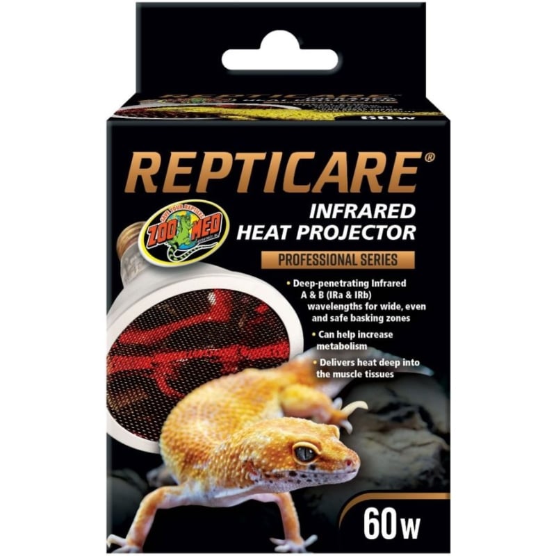 Zoo Med ReptiCare Infrared Heat Projector - 60 watt-