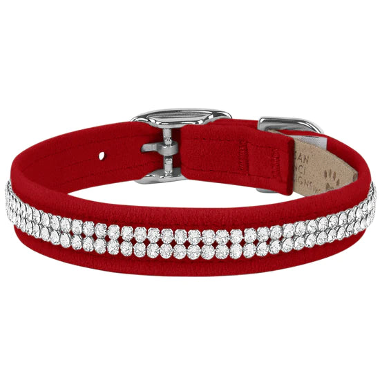 2 Row Giltmore Collar-TC-Red-