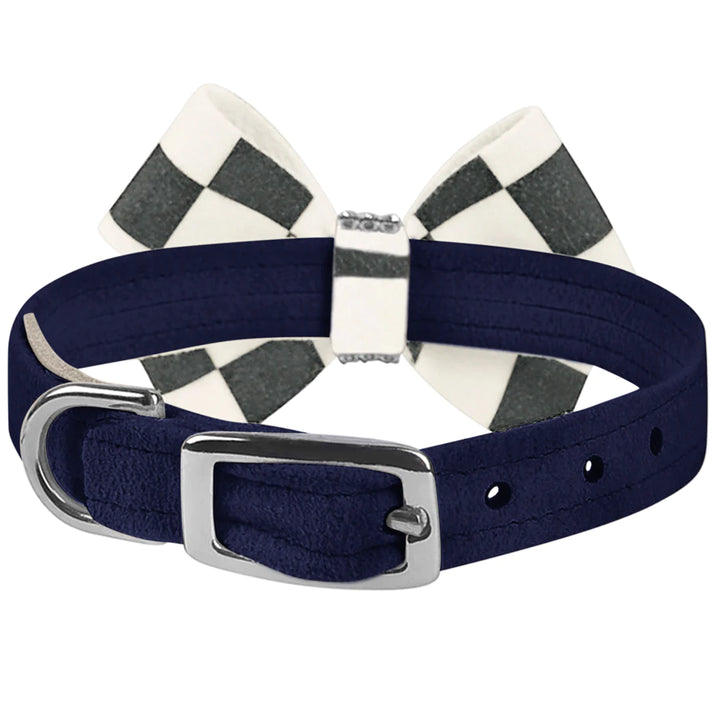 Windsor Check Nouveau Bow Collar-