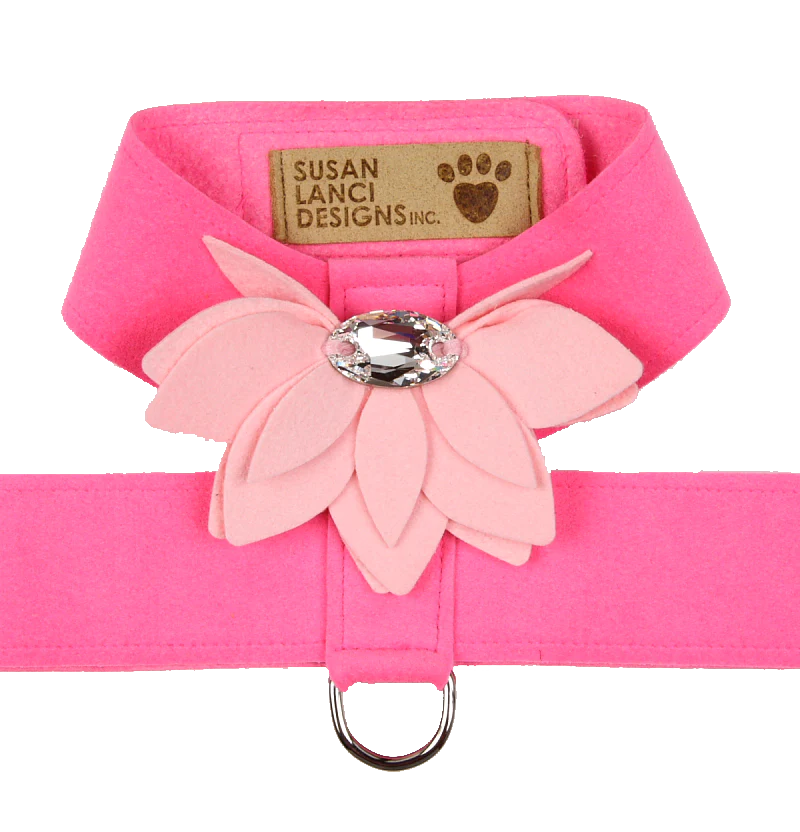 Water Lily Tinkie Harness-TC-Perfect Pink With Puppy Pink-