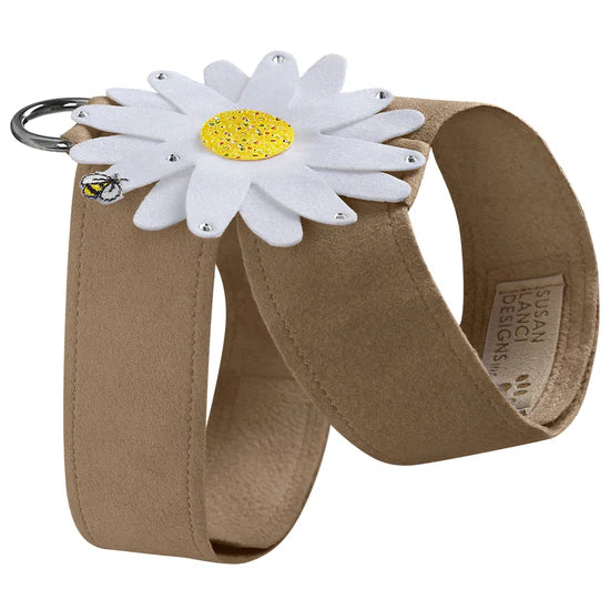 Large Daisy with AB Crystal Stellar Center Tinkie Harness-TC-Fawn-