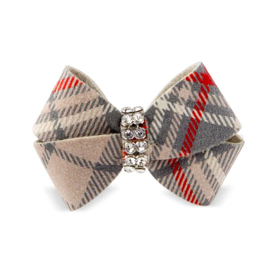 Scotty Nouveau Bow Hair Bow-XS-Doe Plaid-