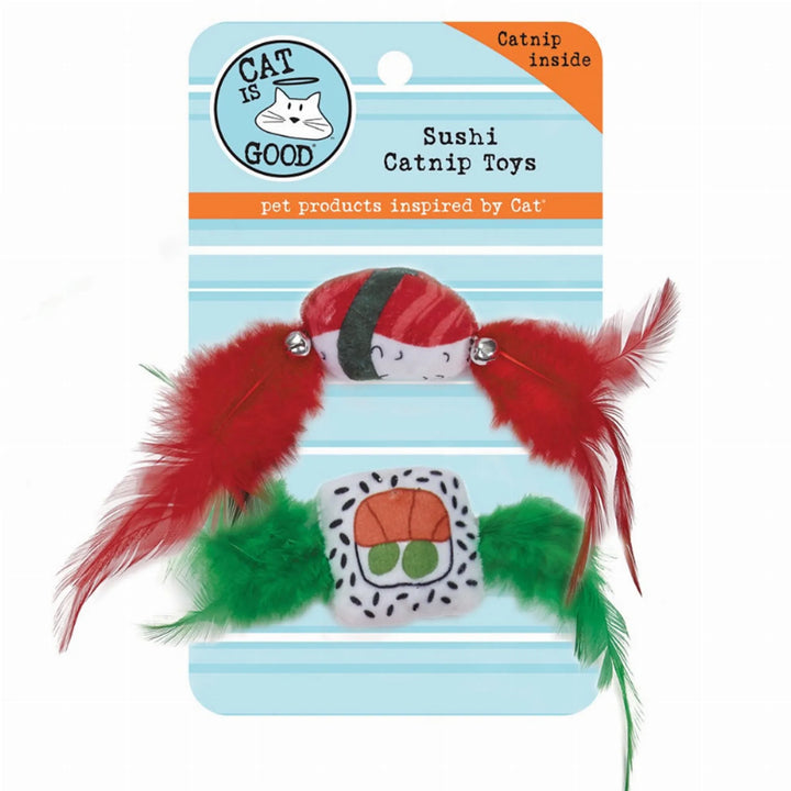 CIG Sushi Catnip Toy 2pk