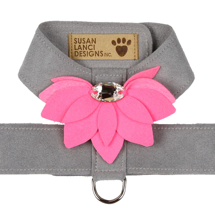 Water Lily Tinkie Harness-TC-Platinum With Perfect Pink-