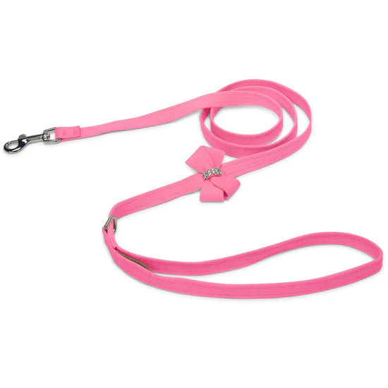 Nouveau Bow Leash-4 FT-Perfect Pink-