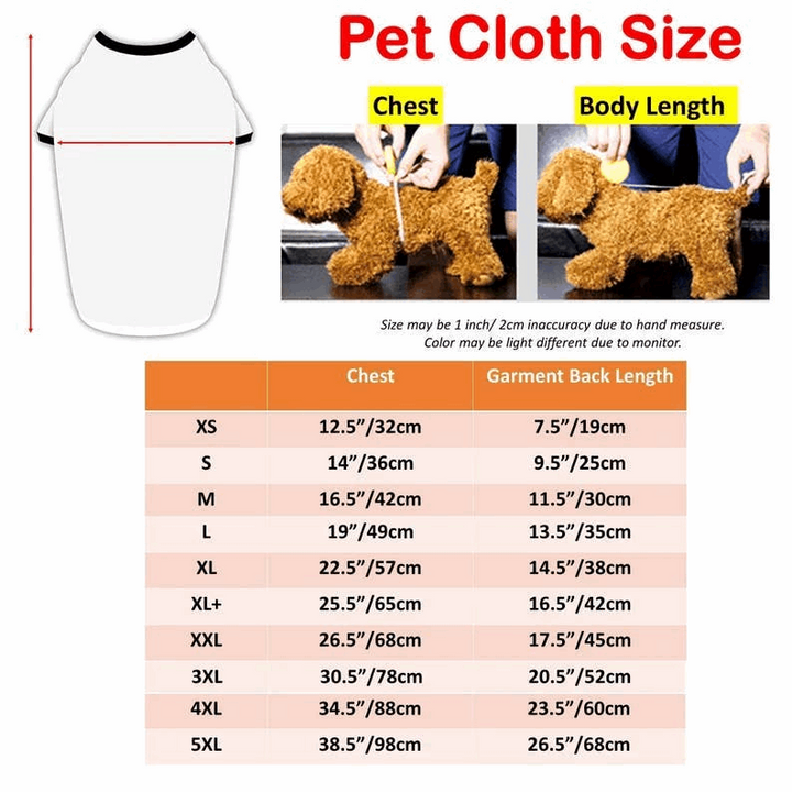 Animal Pattern - Matching Pet and Owner Clothing Set-