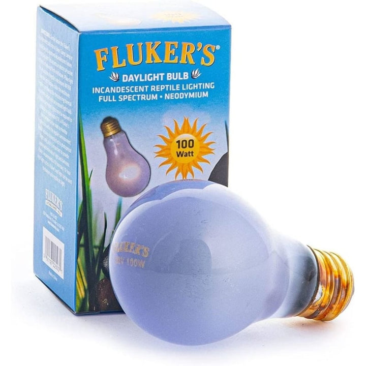 Flukers Neodymium Incandescent Full Spectrum Daylight Bulbs for Reptiles - 100 watt-