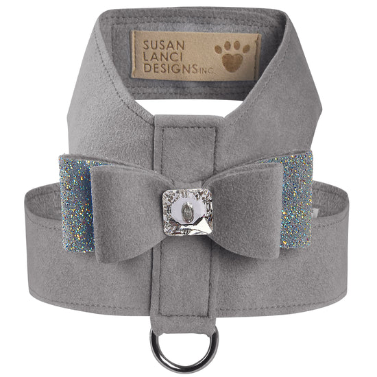 Aurora Borealis Crystal Stellar Big Bow Tinkie Harness-TC-Platinum-