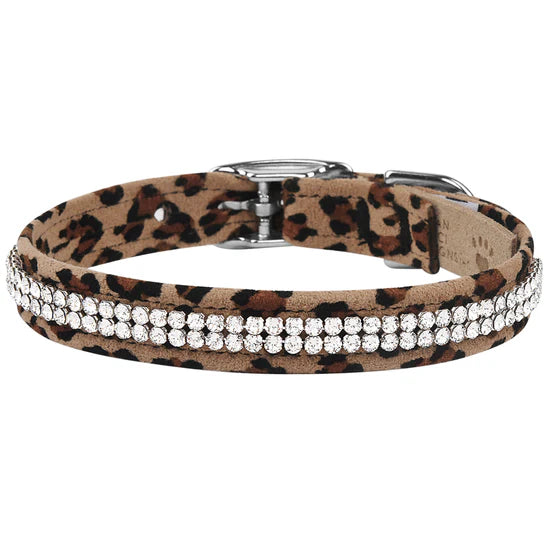 Cheetah Couture 2 Row Giltmore Collar-TC-Cheetah-