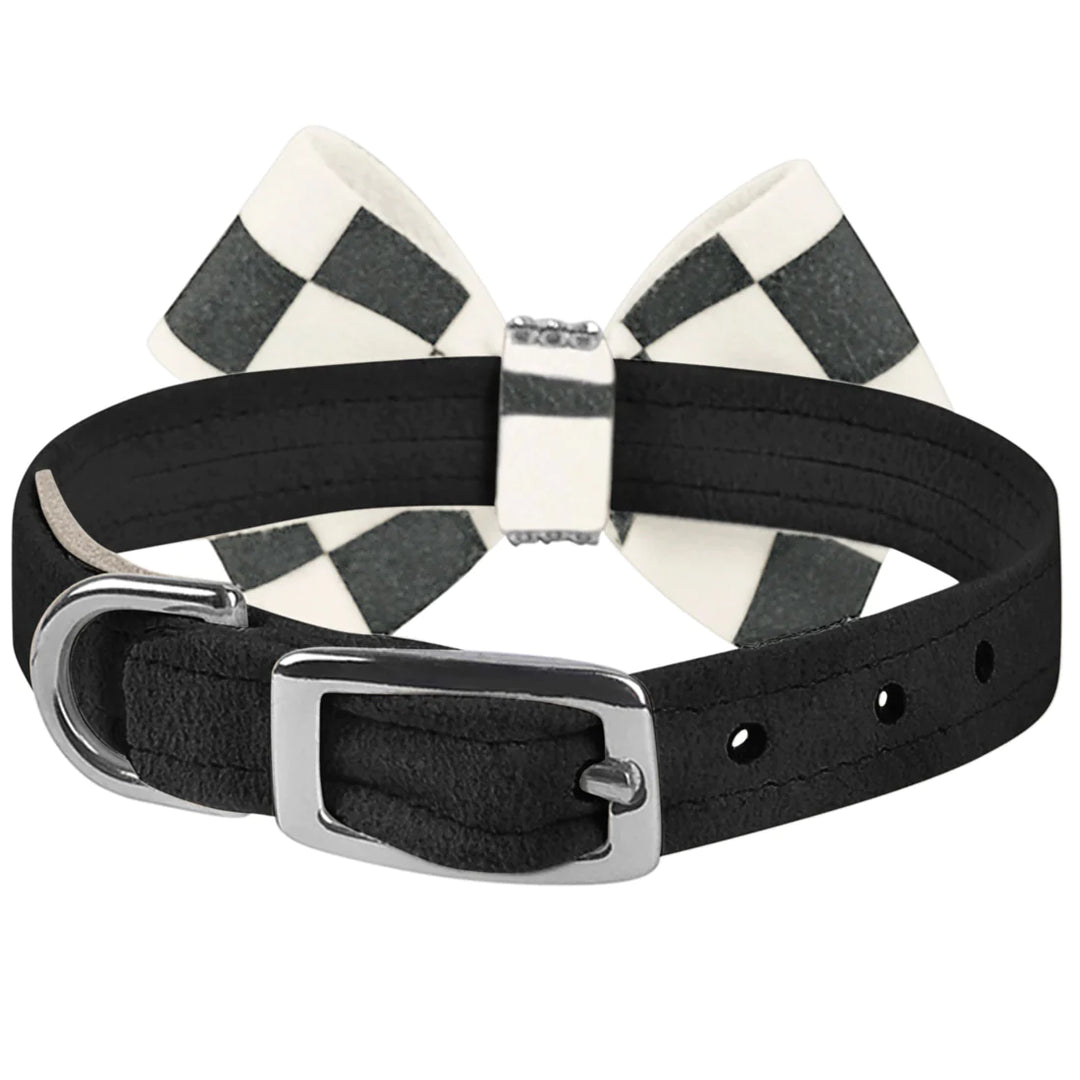 Windsor Check Nouveau Bow Collar-