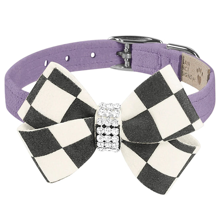 Windsor Check Nouveau Bow Collar-