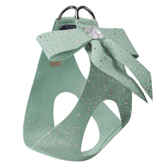 Silver Stardust Tail Bow Step In Harness-Pretty Pastels-