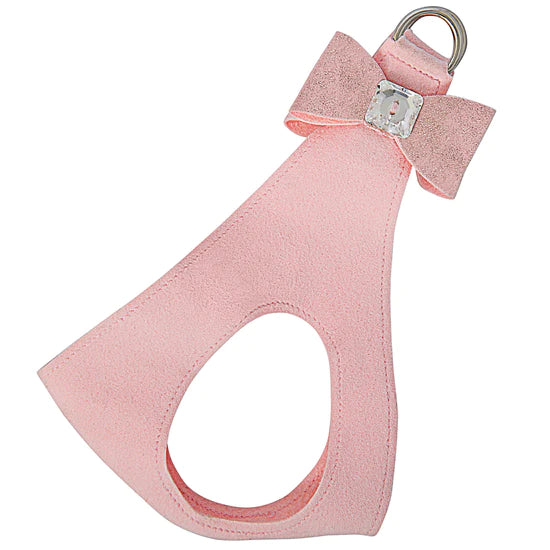 Puppy Pink Glitzerati Big Bow Step In Harness-TC-Puppy Pink-