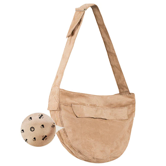 Fawn Cuddle Carrier with Summer Print Liner-1-Fawn Summer Liner-