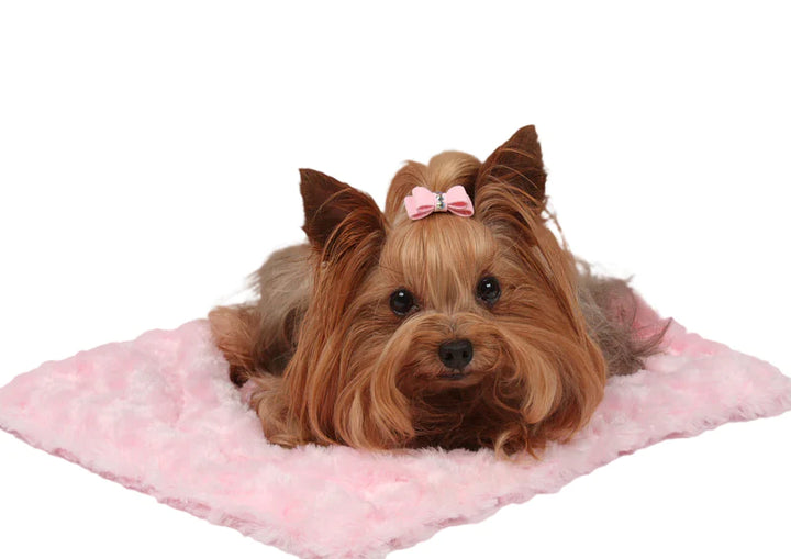 Puppy Pink Curly Sue Blanket-