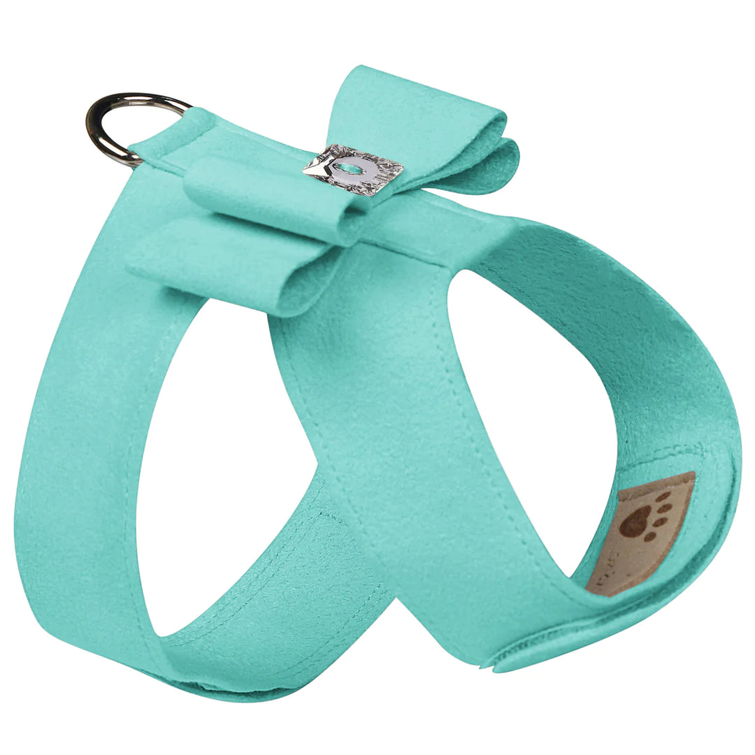 Big Bow Tinkie Harness-TC-Tiffi Blue-