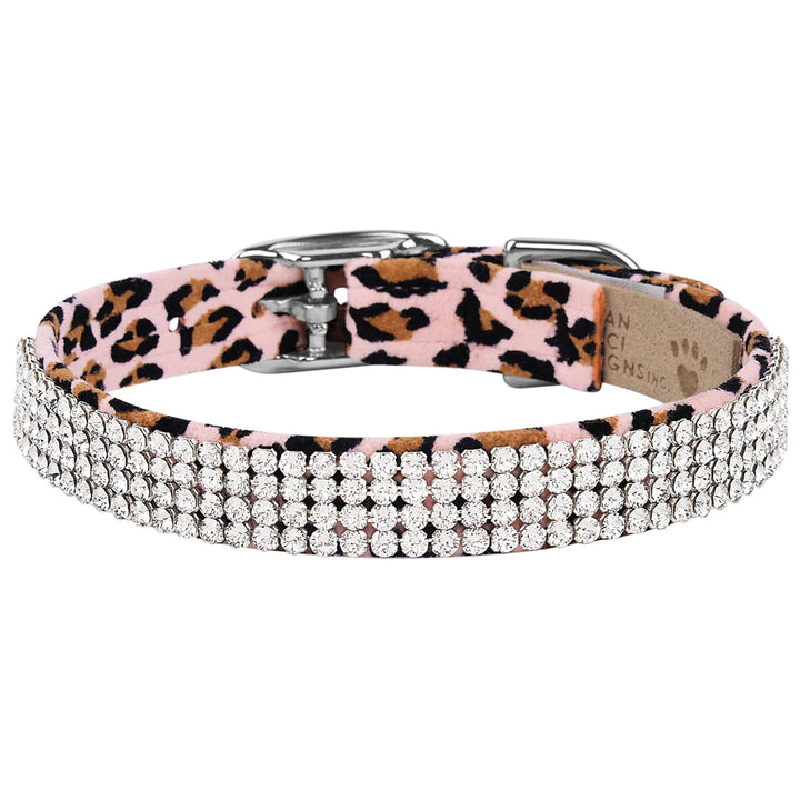 Cheetah Couture 4 Row Giltmore Collar-