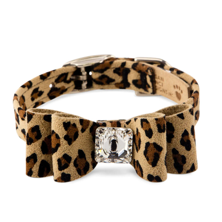 Cheetah Couture Big Bow Collar-TC-Cheetah-