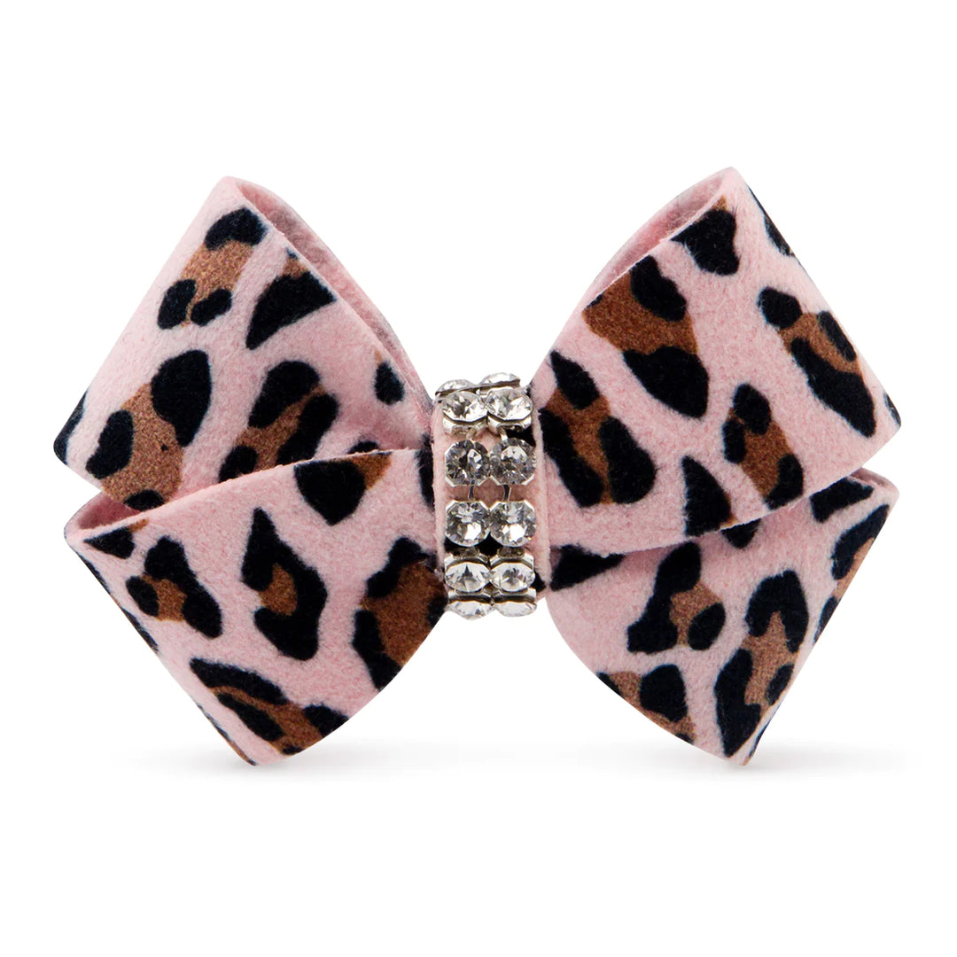 Cheetah Couture Nouveau Hair Bow-XS-Pink Cheetah-