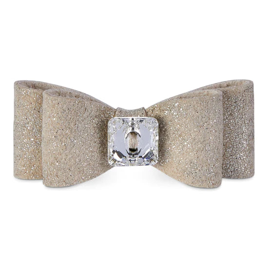 Glitzerati Big Bow Hair Bow-TC-Champagne Glitzerati-