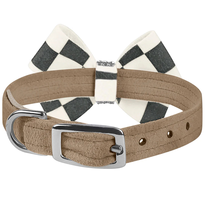 Windsor Check Nouveau Bow Collar-