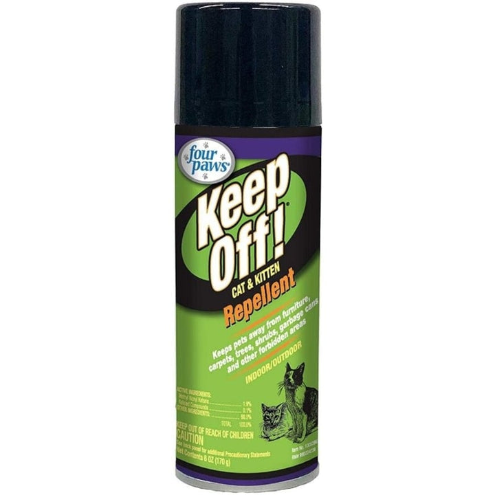 Four Paws Keep Off Indoor & Outdoor Cat & Kitten Repellent - 6 oz-