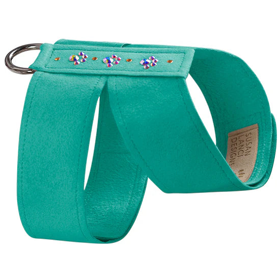 Crystal Paws Tinkie Harness-TC-Bimini Blue-