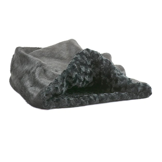 Black Fur with Black Curly Sue Cuddle Cup-