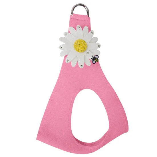 Large Daisy with AB Crystal Stellar Center Step In Harness-Pretty Pastels-TC-Prefect Pink-